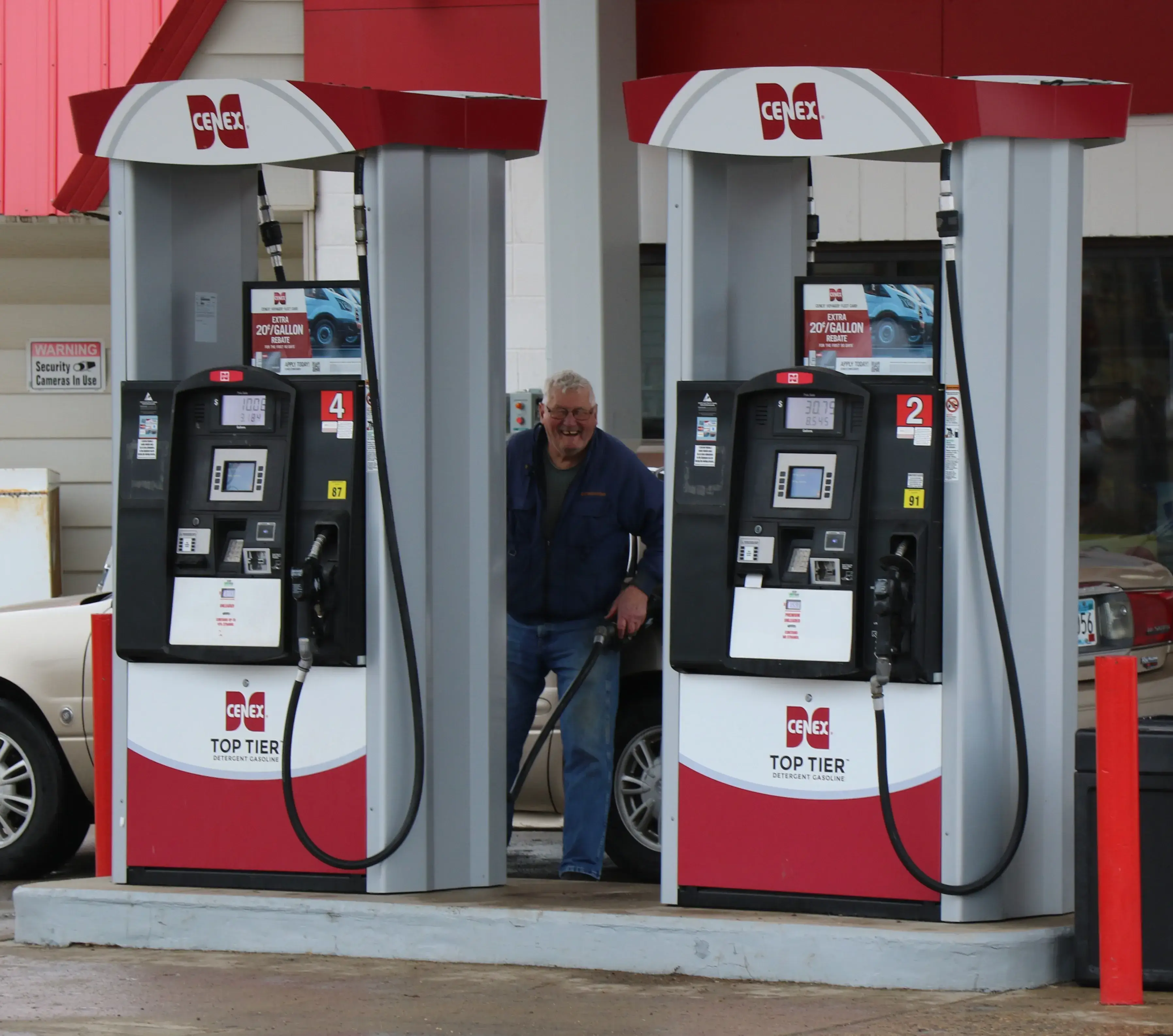 Cenex of Villard fuel pumps